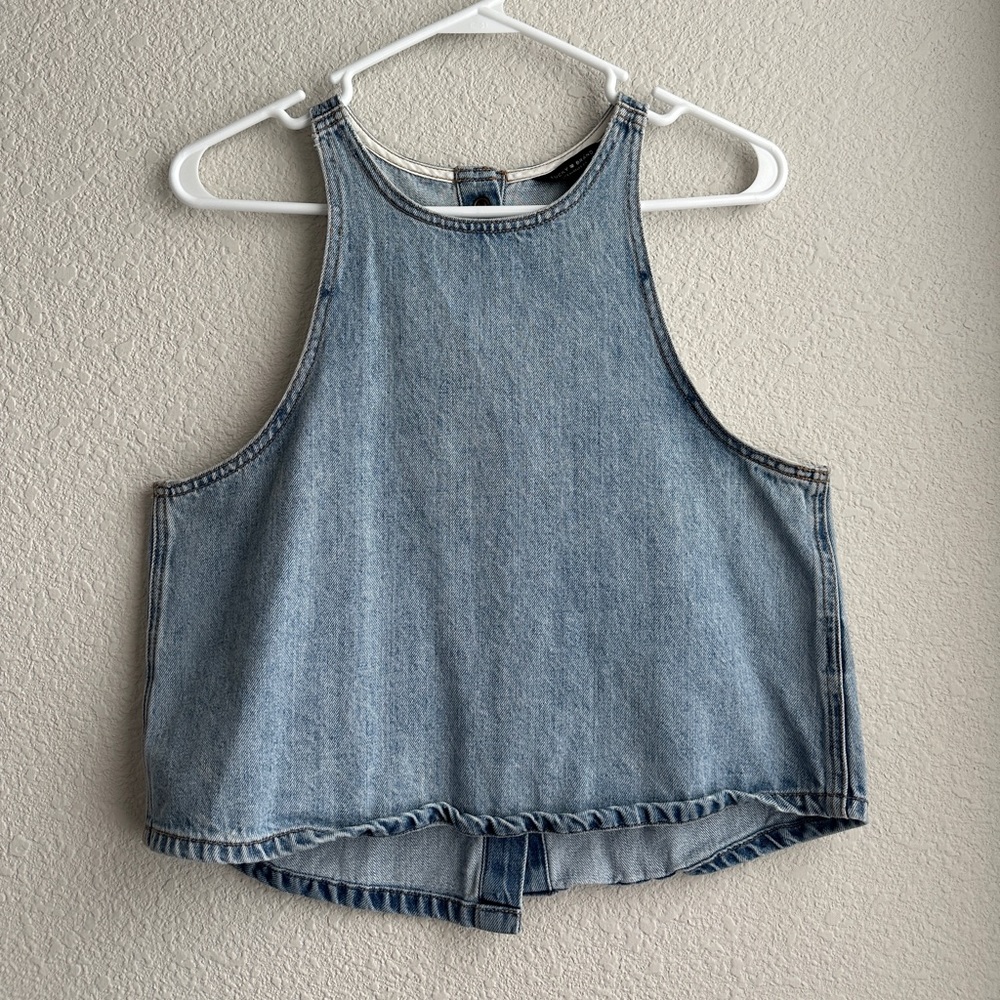 LUCKY BRAND DENIM TANK TOP
